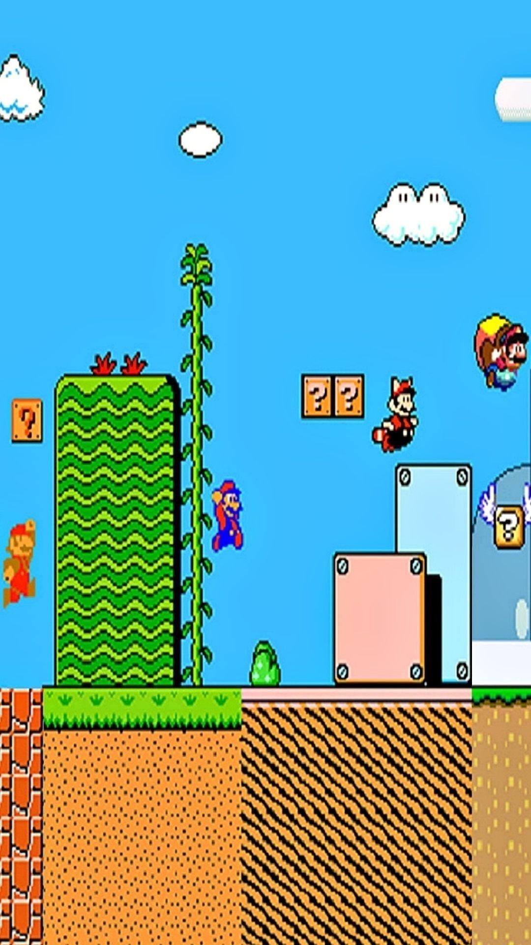 1080x1920 Super Mario. IPhone Wallpaperiphone Wallpaper.pics