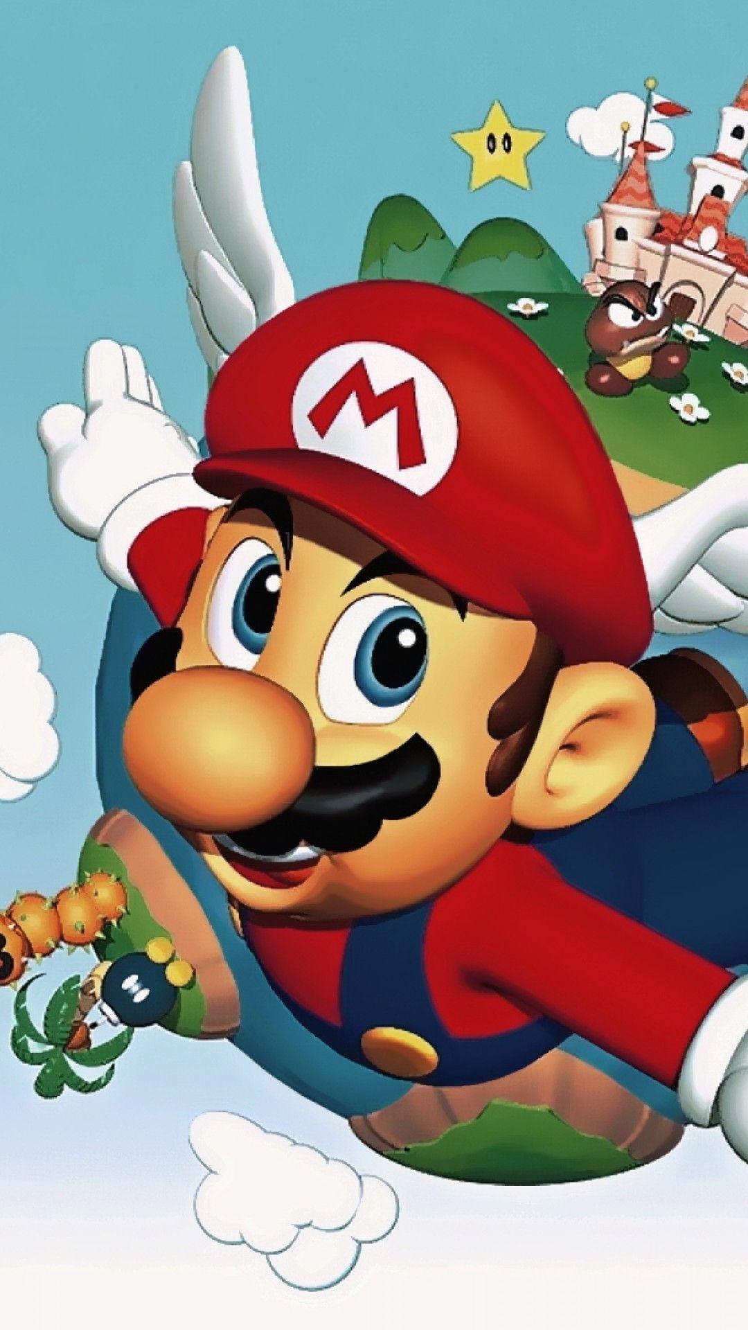1080x1920 Super Mario 64 Quotes iPhone 6 Plus