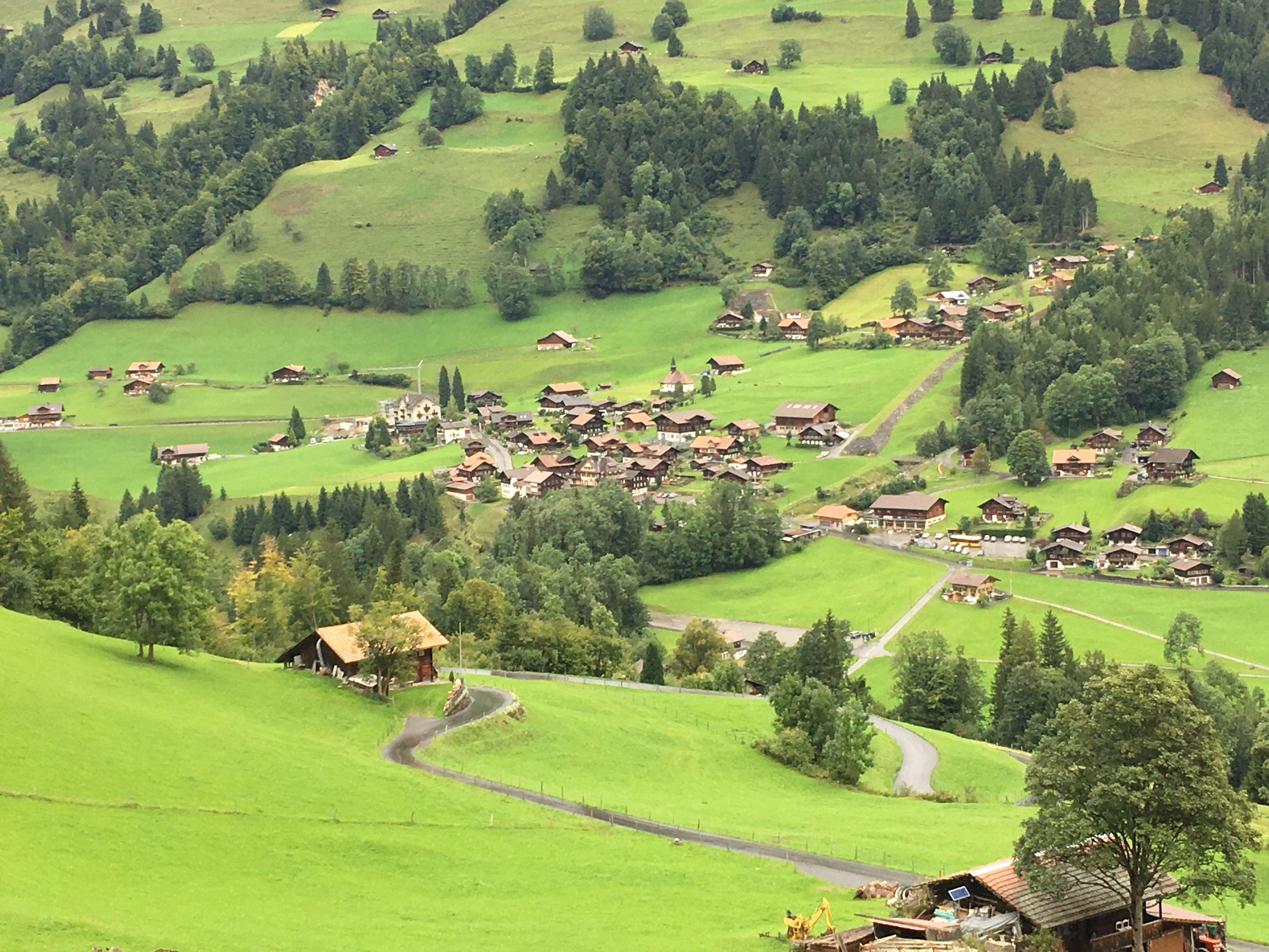 Деревня Фороглио Швейцария