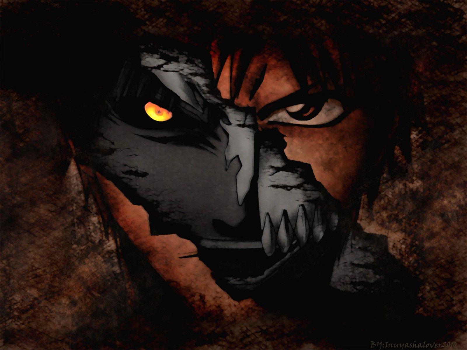 1600x1200 Bleach hollow ichigo kurosaki ichigo wallpaper