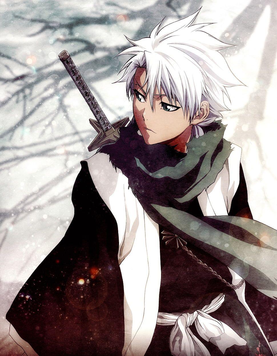970x1246 Bleach Captain Sojiro Kusaka character, Bleach, Hitsugaya Toshiro