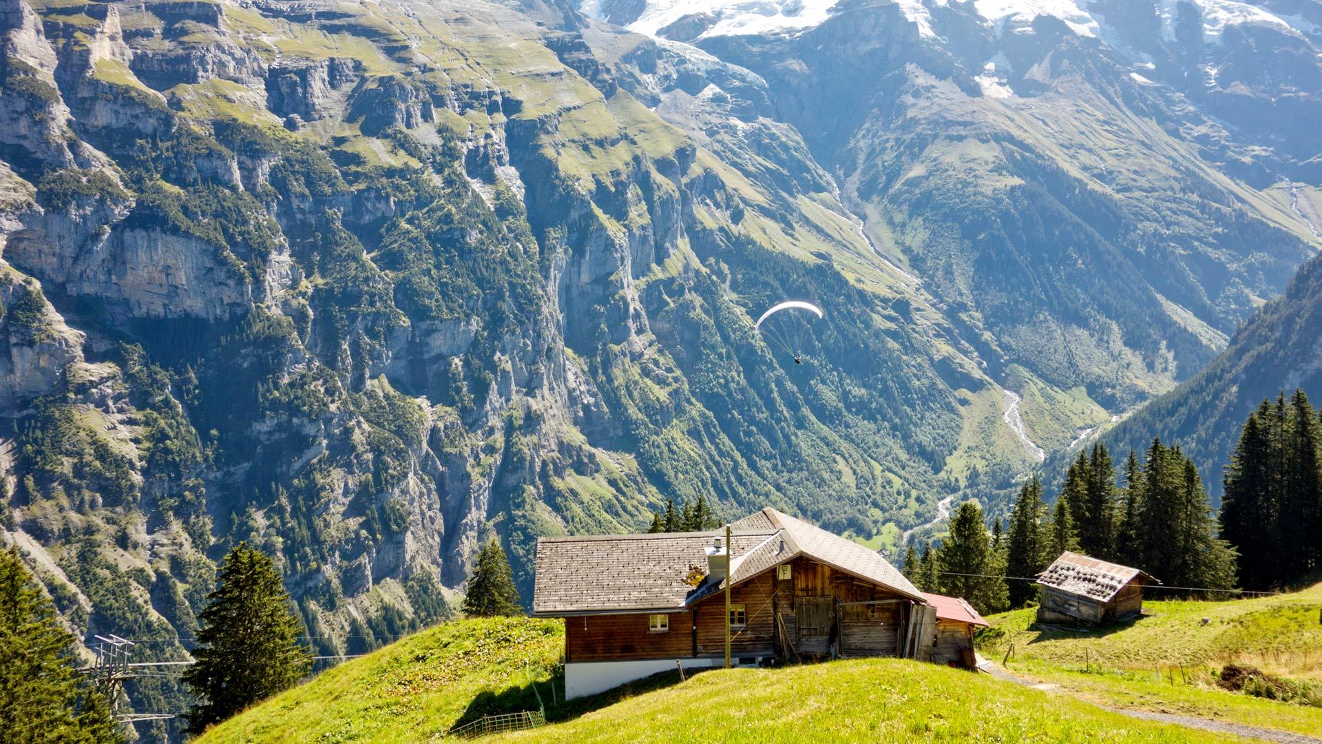 1920x1080 Swiss Alps Wallpaper
