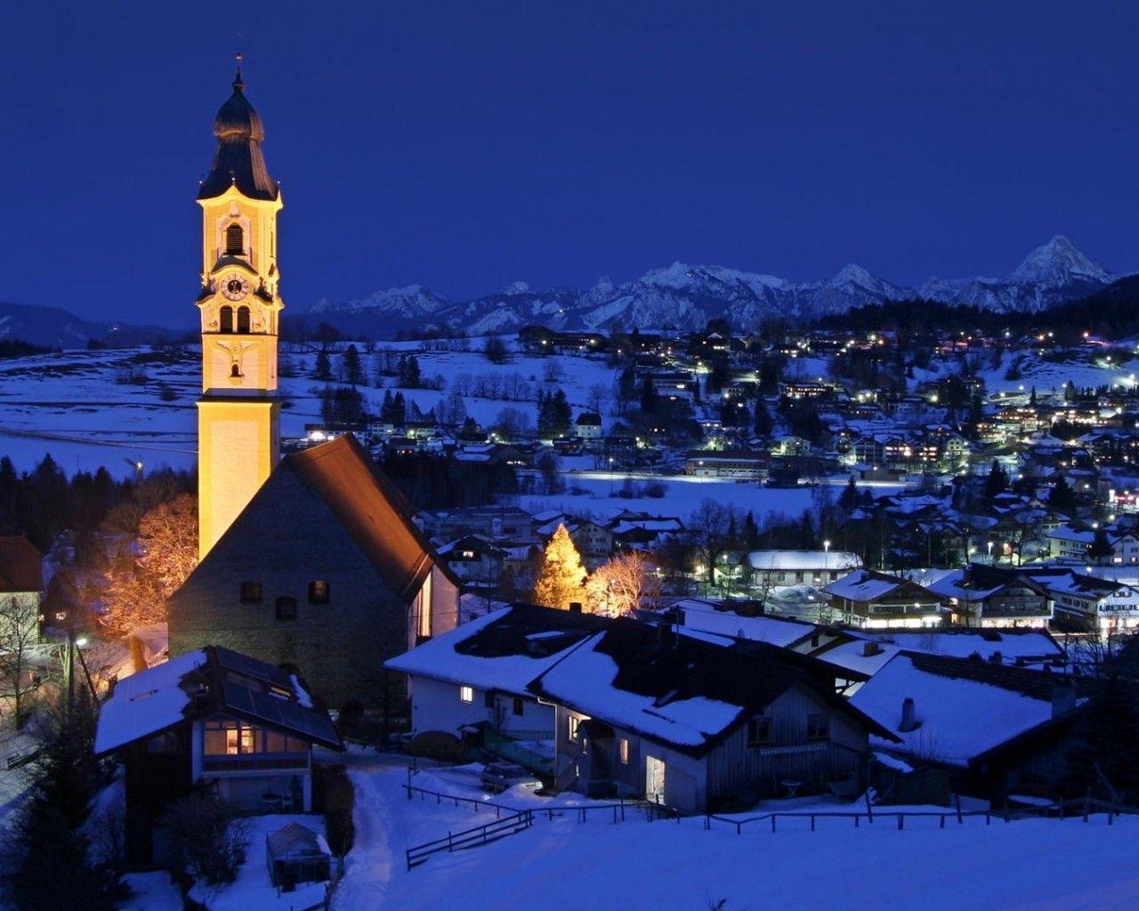 1280x1024 Wallpaper Catalogue.com In The Alps, Pfronten, Germany