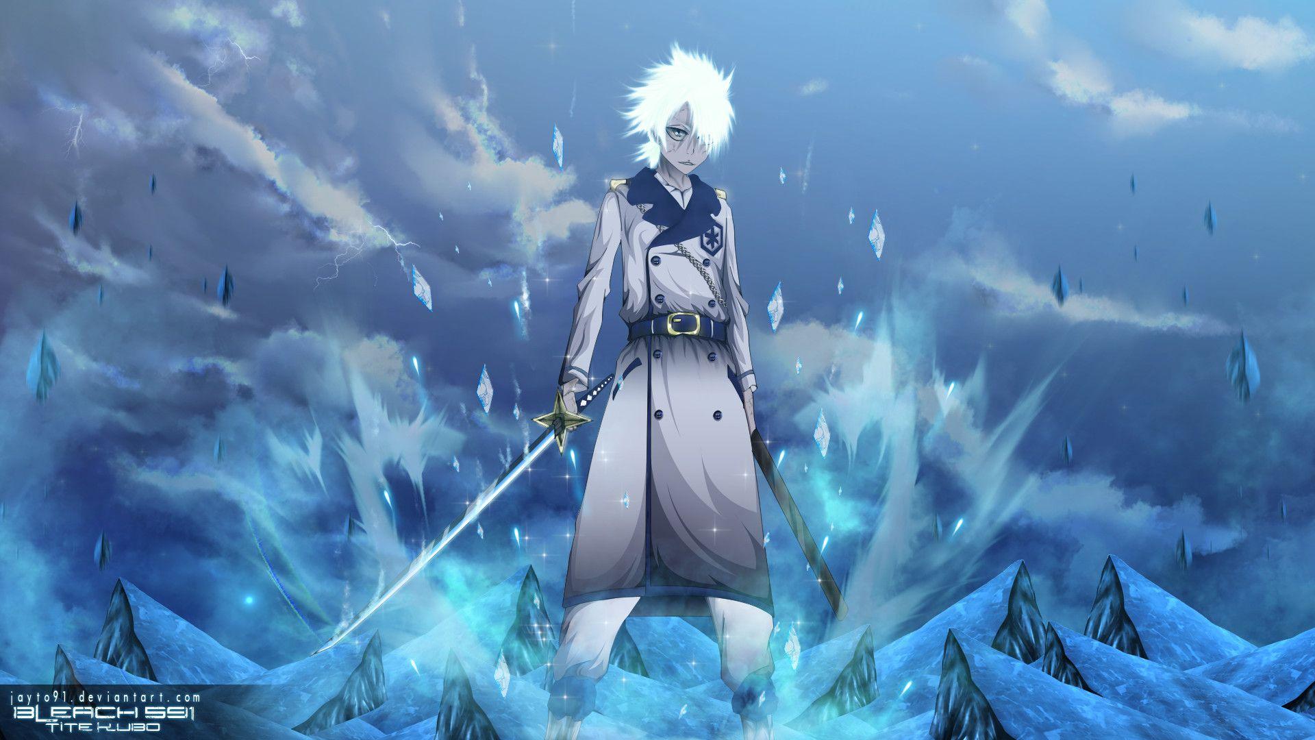 1920x1080 Bleach Toshiro Hitsugaya Wallpaper