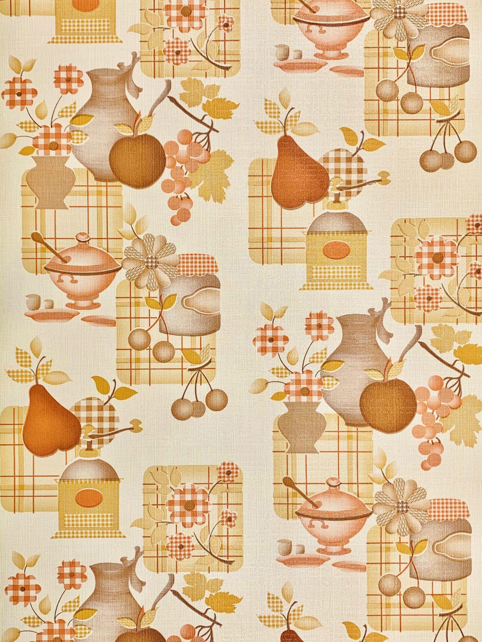 1536x2048 Papier Peint de Cuisine Vintage