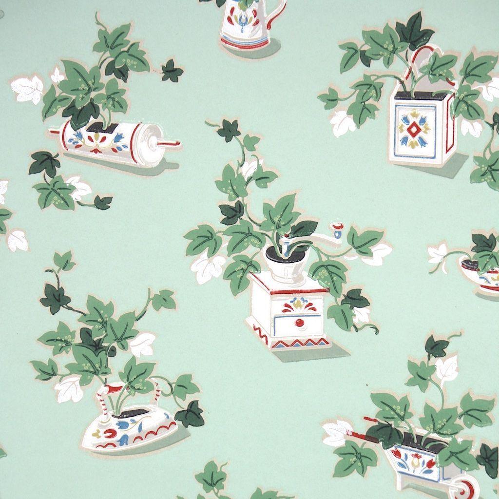 1024x1024 vintage kitchen wallpaper. Vintage wallpaper, Wallpaper