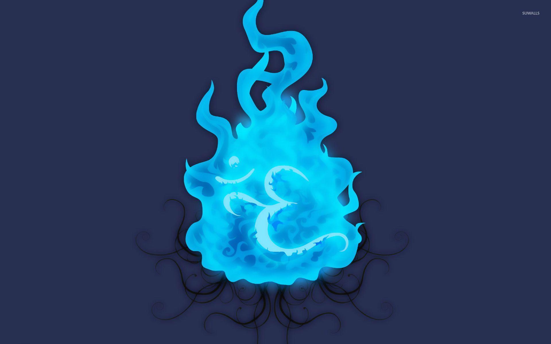 1920x1200 Blue Om wallpaper wallpaper