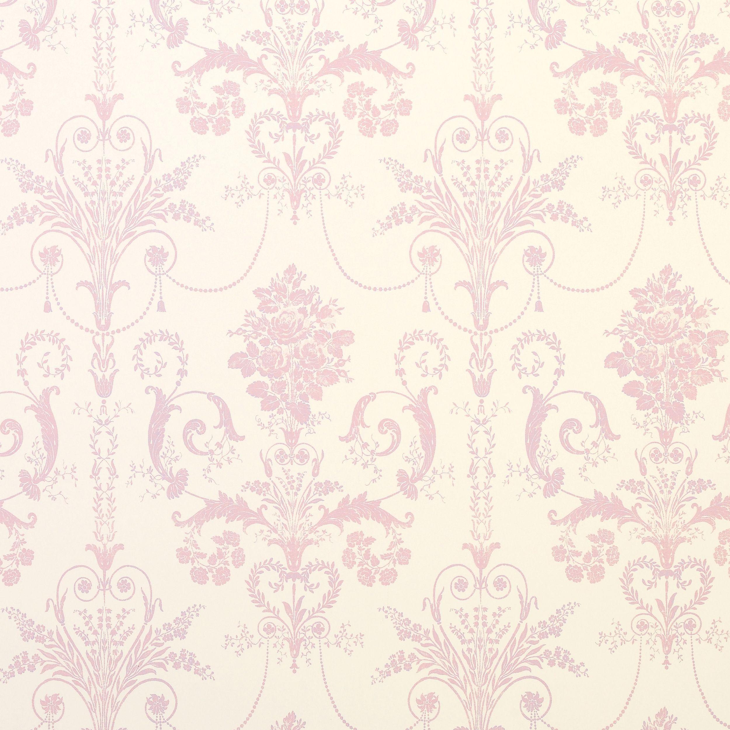 2500x2500 Josette Carnation Damask Tapet Ashley Sverige. tapeter