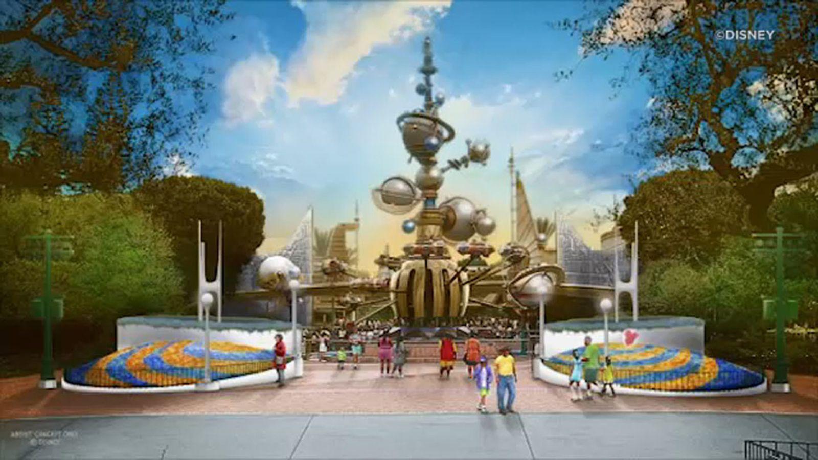 1600x900 Take a sneak peek at the new Tomorrowland entrance in Disneyland
