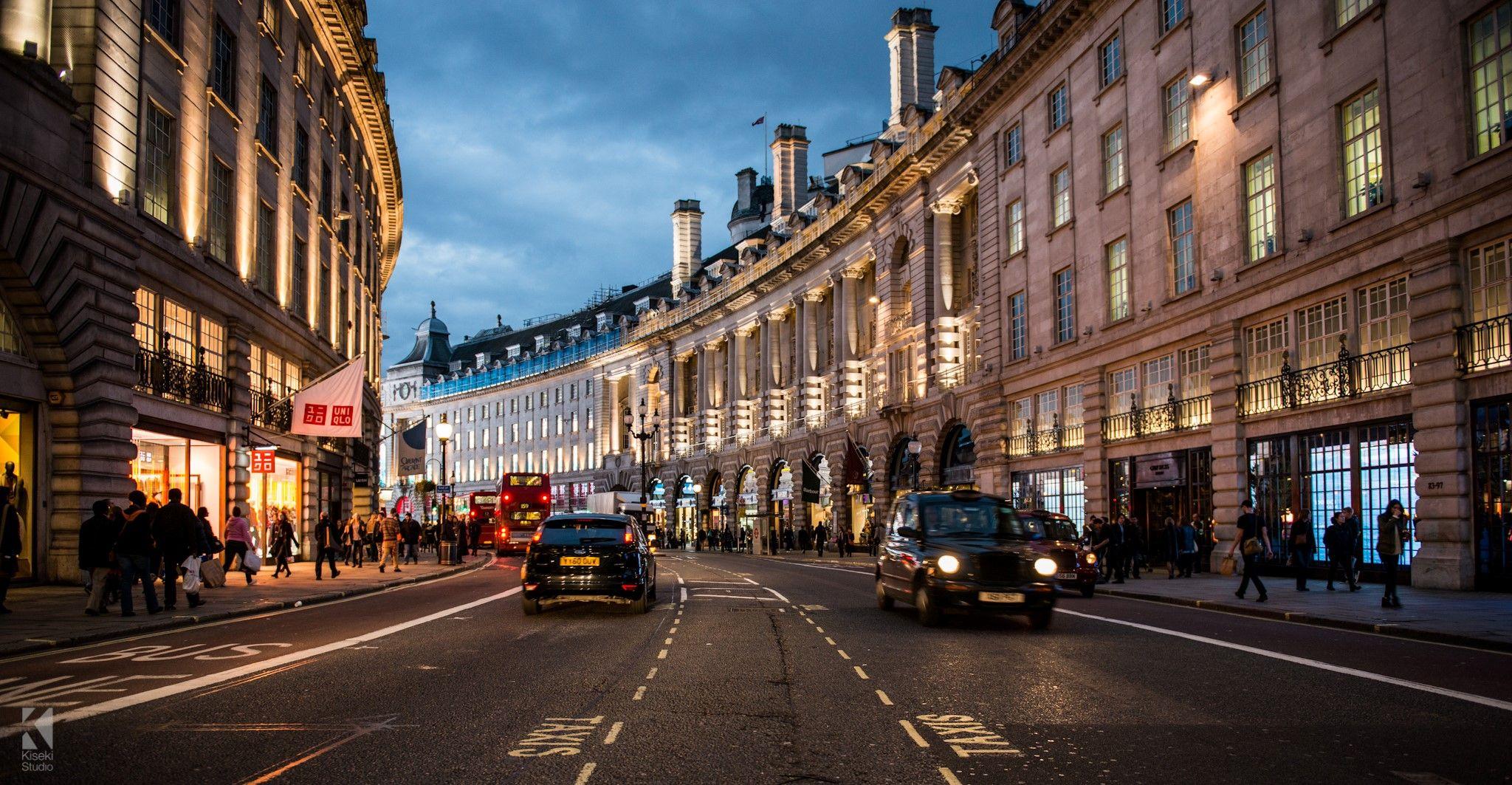 2048x1063 Free photo: London street, Architecture, Buildings