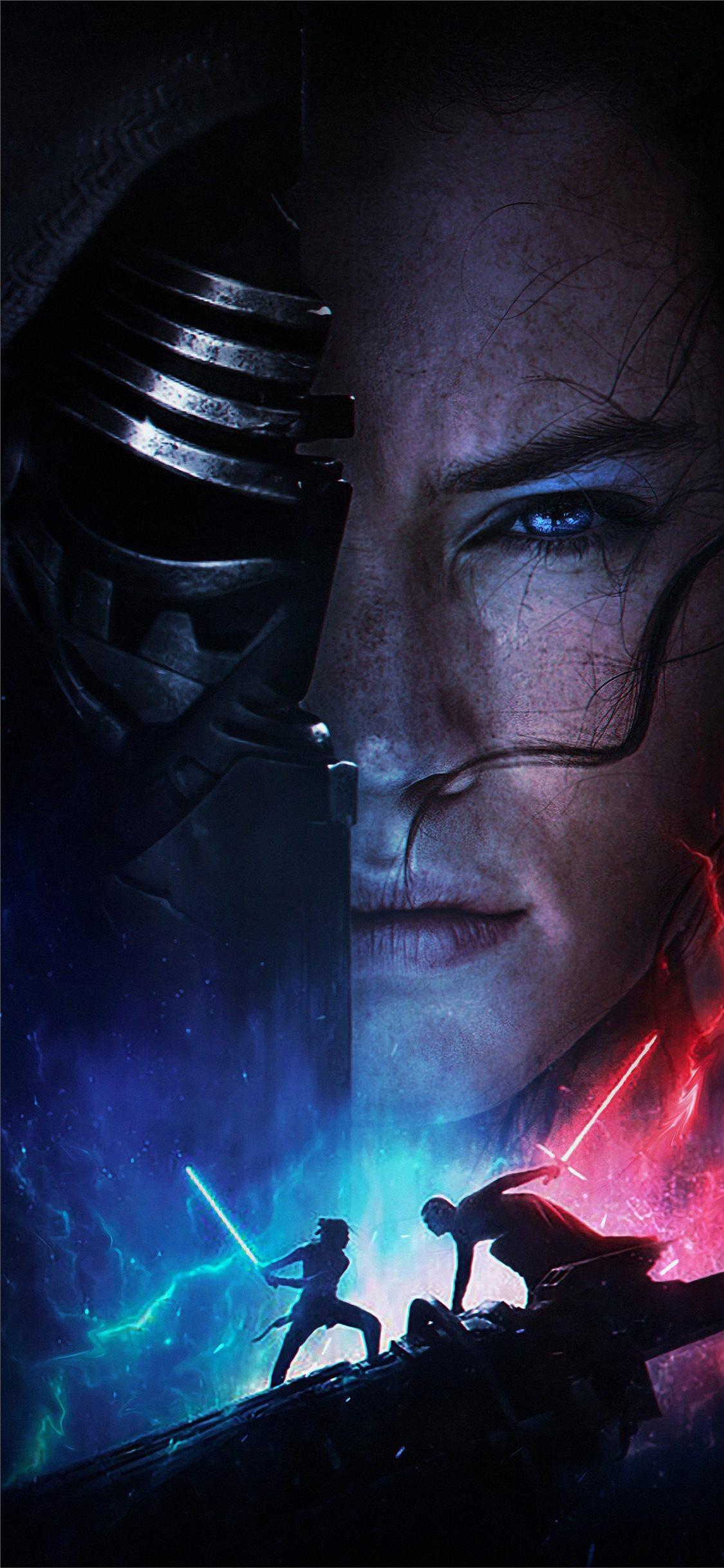 1125x2436 Rey Skywalker iPhone Wallpaper
