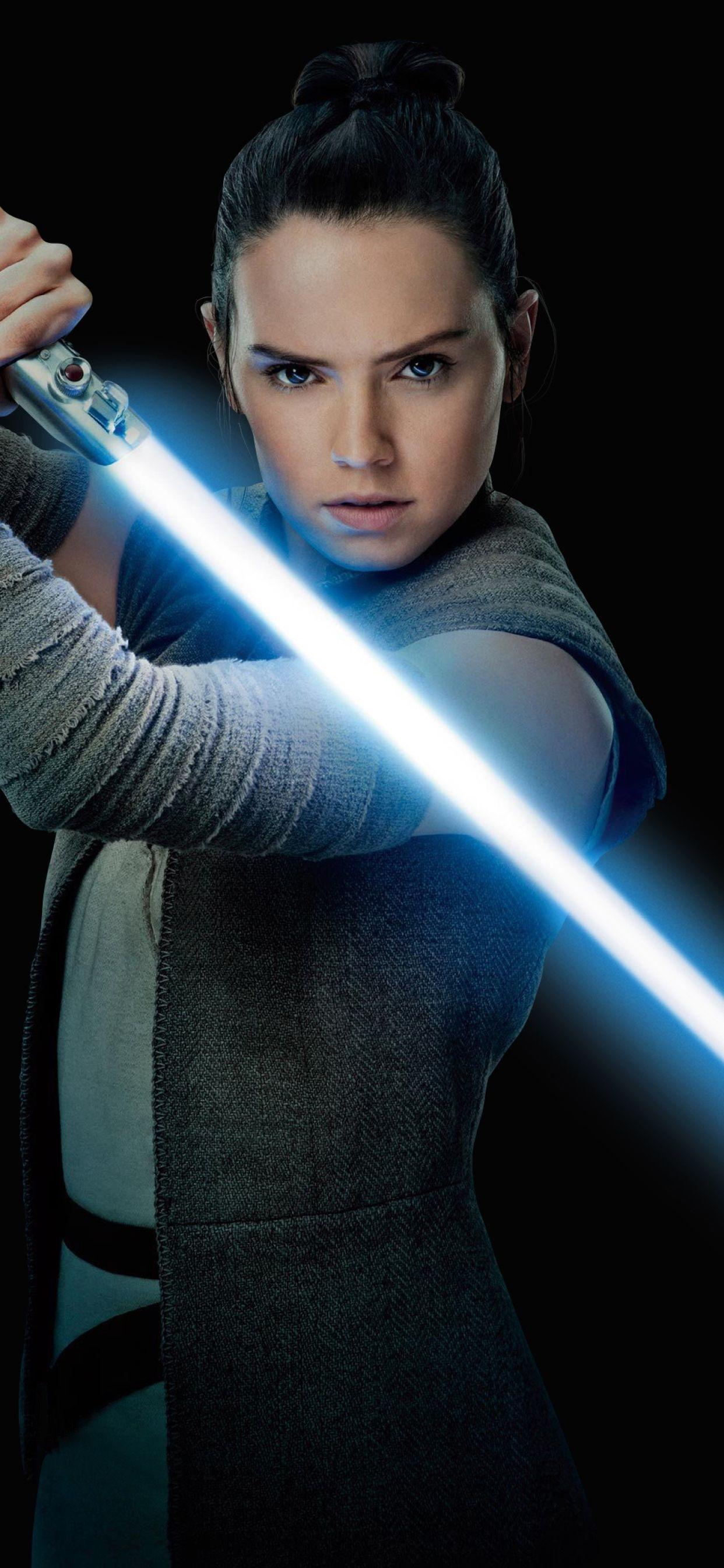 1242x2688 Daisy Ridley As Rey Star Wars In The Last Jedi iPhone XS