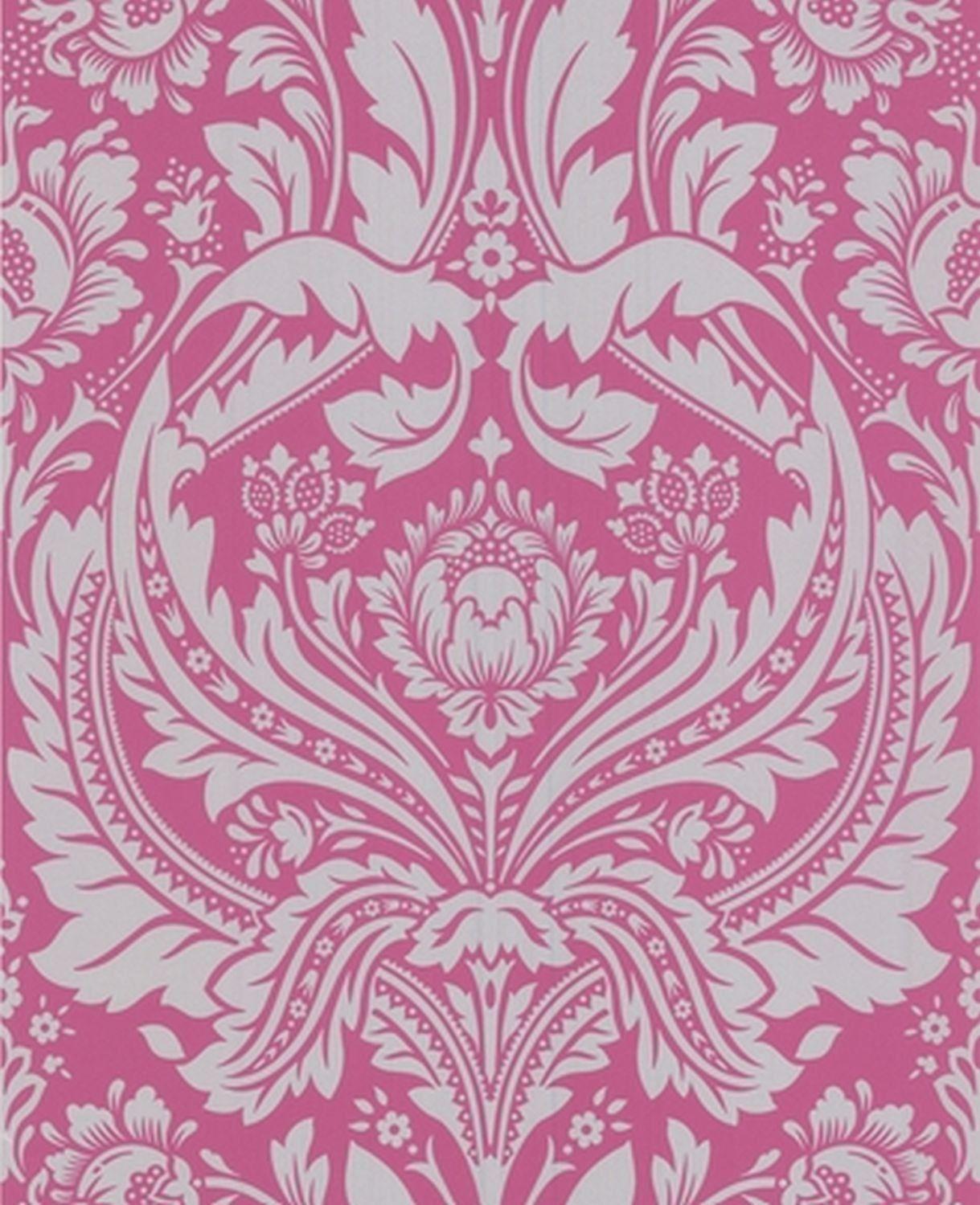 1219x1500 Graham & Brown Spirit 56 Sq Ft Desire Damask Wallpaper