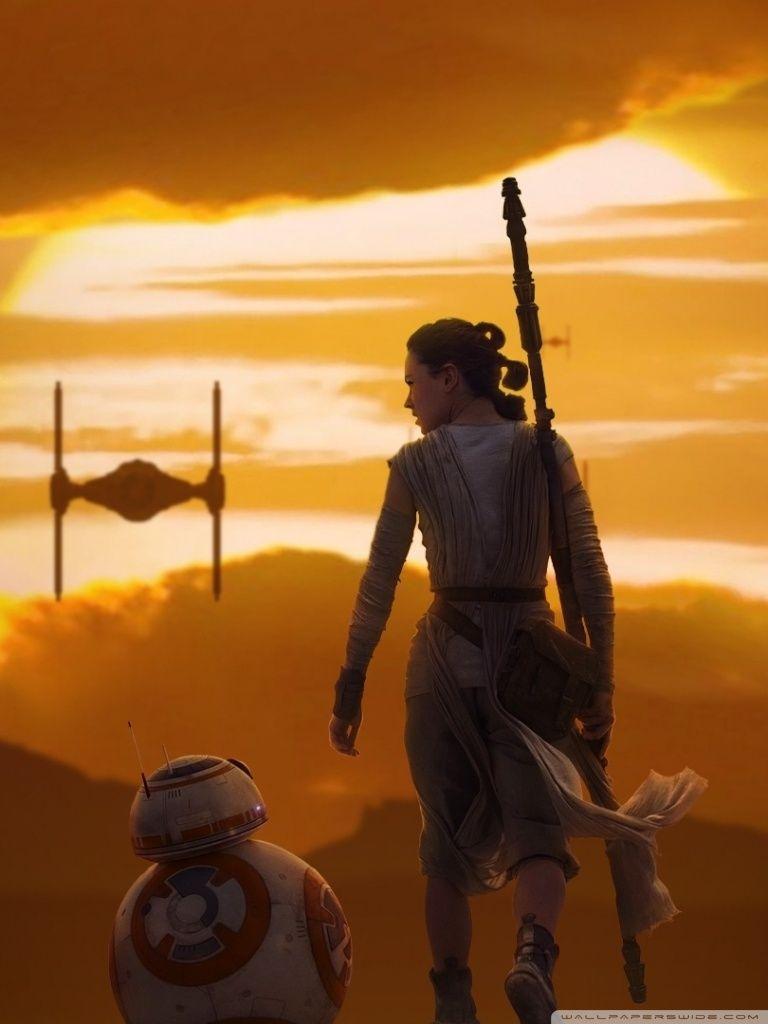 768x1024 Star Wars The Force Awakens iPhone Wallpaper