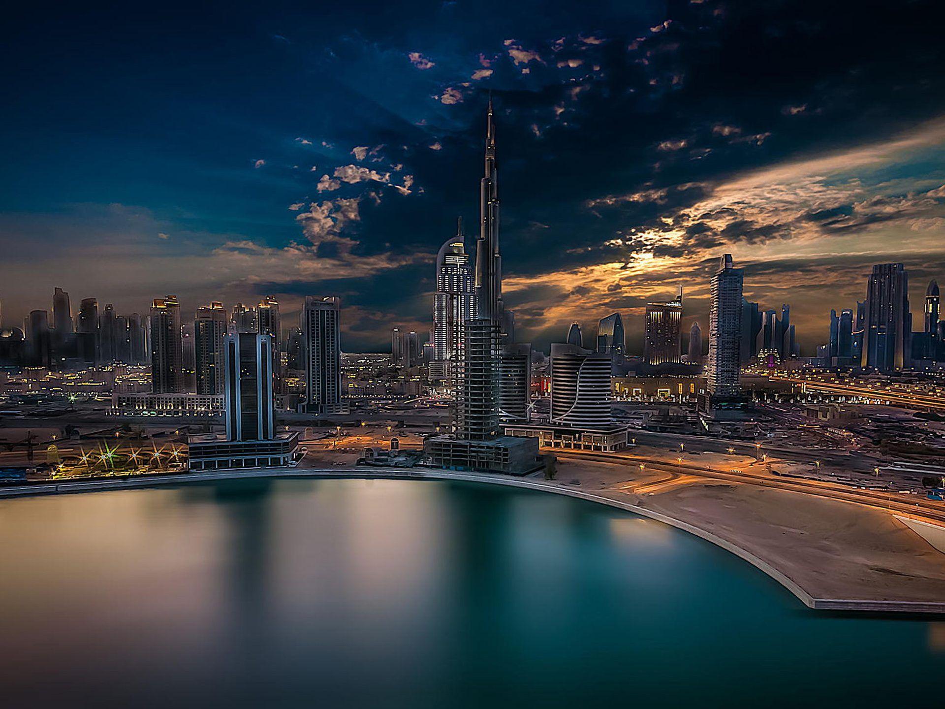 1920x1440 City Dubai Arabic Dream Burj Khalifa United Arab Emirates Desktop Wallpaper HD 2560x1440 :