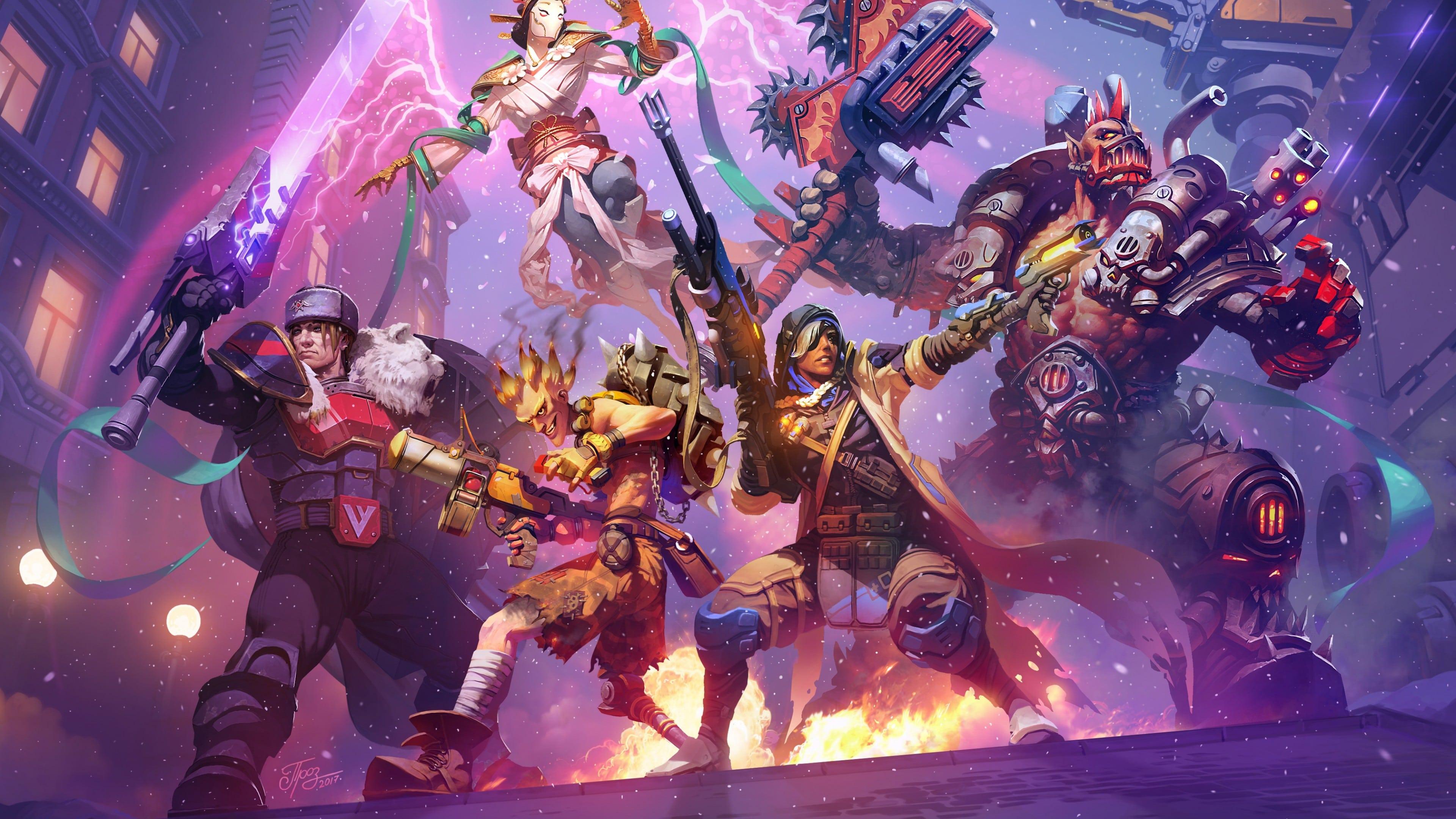 3840x2160 Heroes storm ana junkrat game Wallpaper and Free Stock