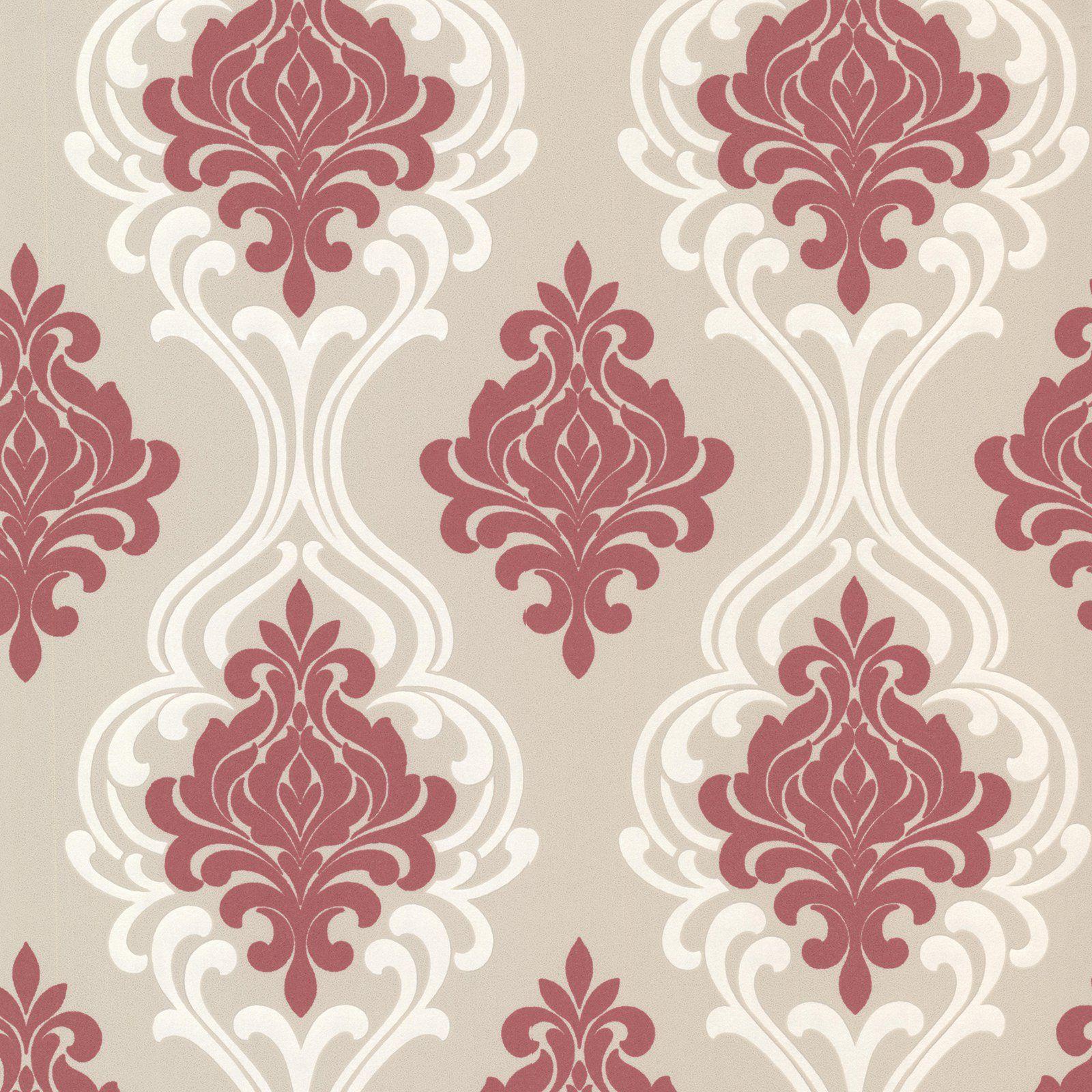1600x1600 Decorline Indiana Damask Wallpaper
