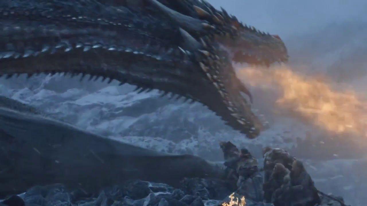 1280x720 Game of Thrones Season 7 Episode 6 Dragon Fight Wallpaper
