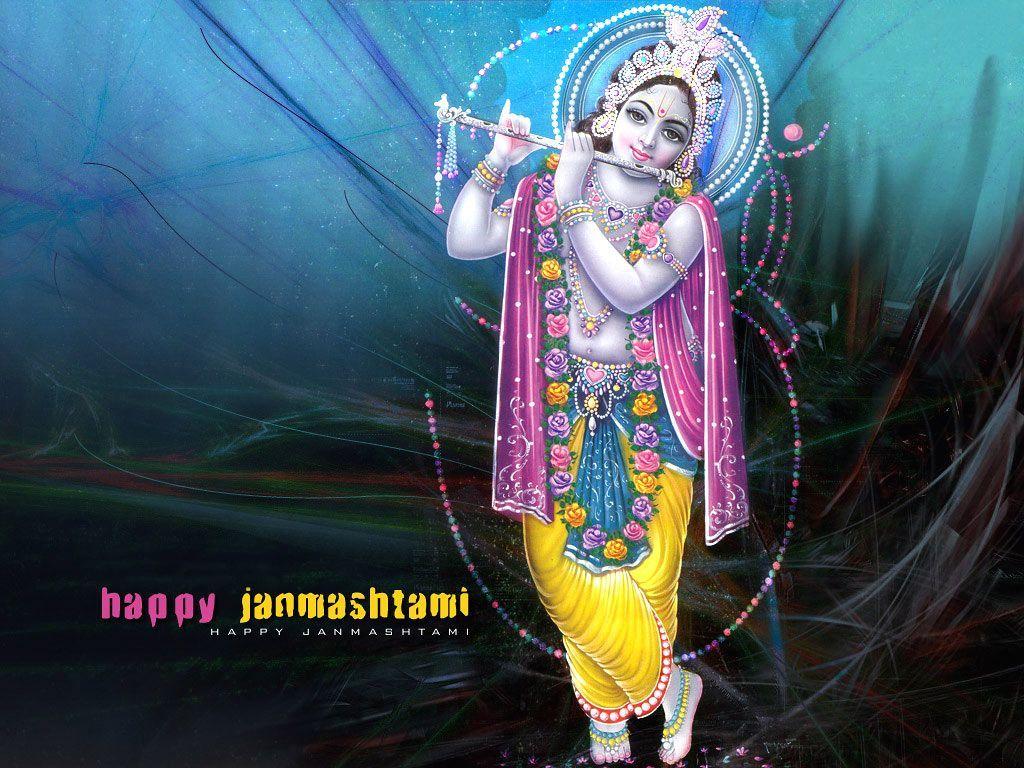 1024x768 Krishna. God illustrations, Lord krishna wallpaper, Janmashtami wallpaper