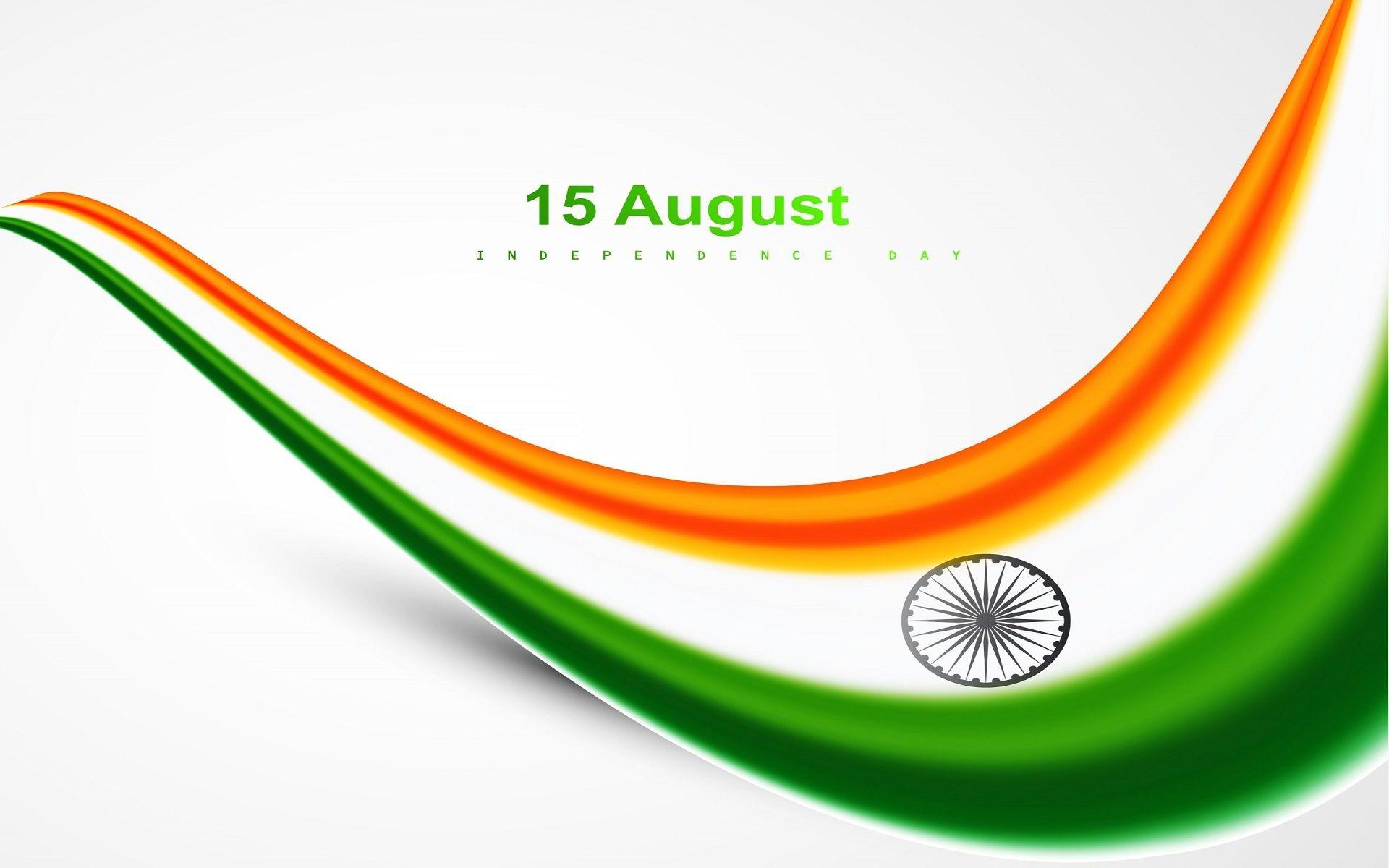 Indian Independence Day Background With Floral Stock Illustration -  Download Image Now - 2015, Abstract, August - iStock