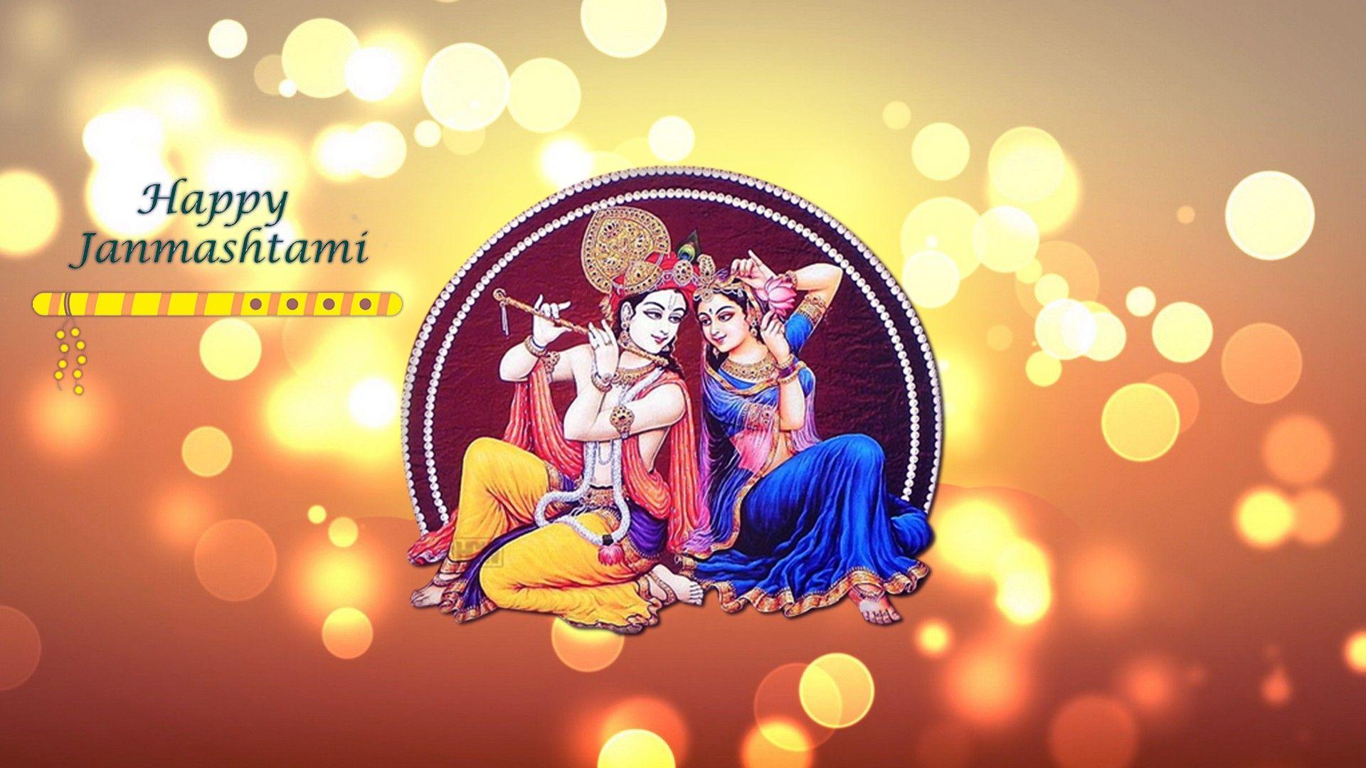 1920x1080 Happy Janmashtami HD Wallpaper 34840