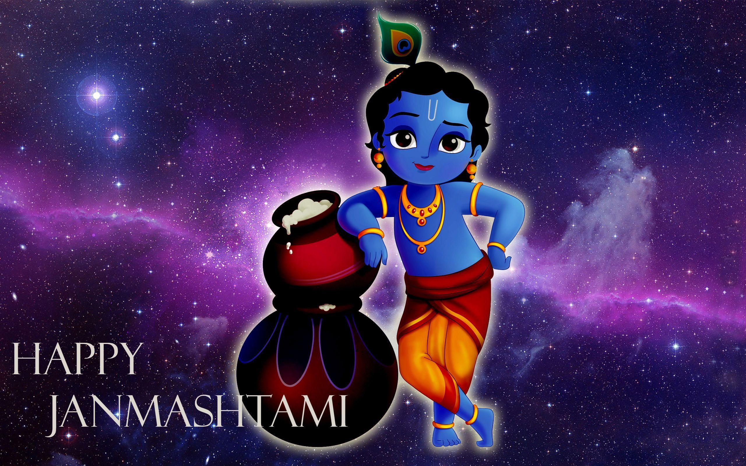 2560x1600 hd HD Desktop Wallpaper of Janmashtami Happy Janmashtami Wishes Image, Lord Krishna Birthday Wis. Happy janmashtami, Janmashtami wallpaper, Krishna janmashtami