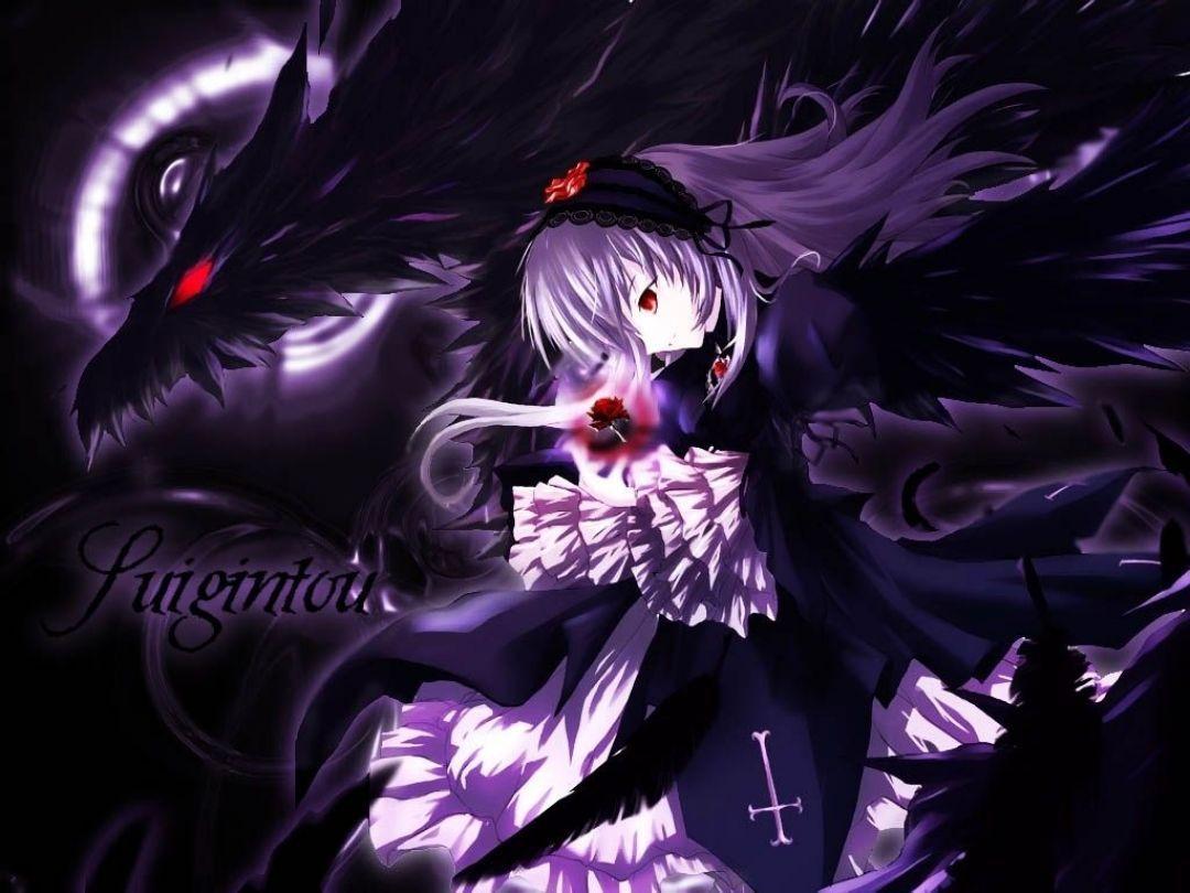 1080x810 Dark Anime Girl, iPhone, Desktop HD Background