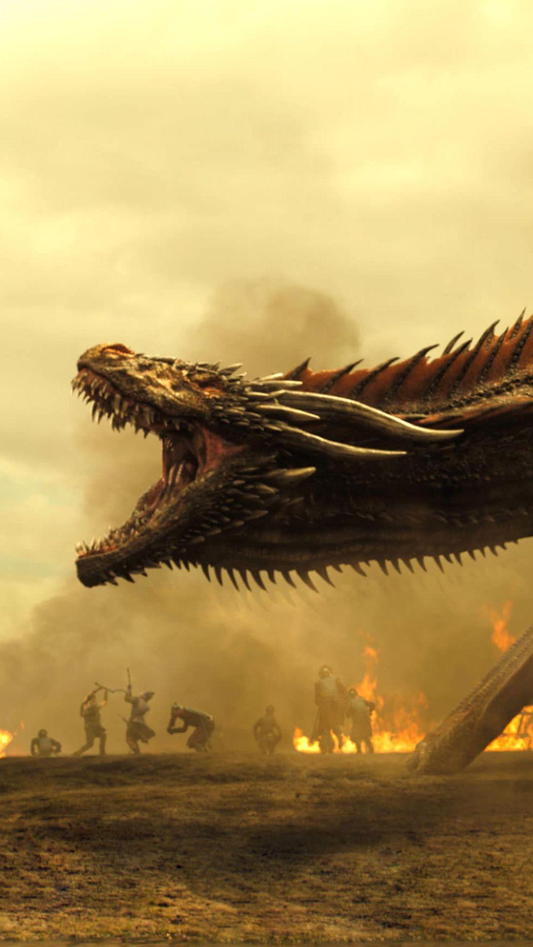 1080x1920 Game Of Thrones Season 7 Dragon Wallpaper HD