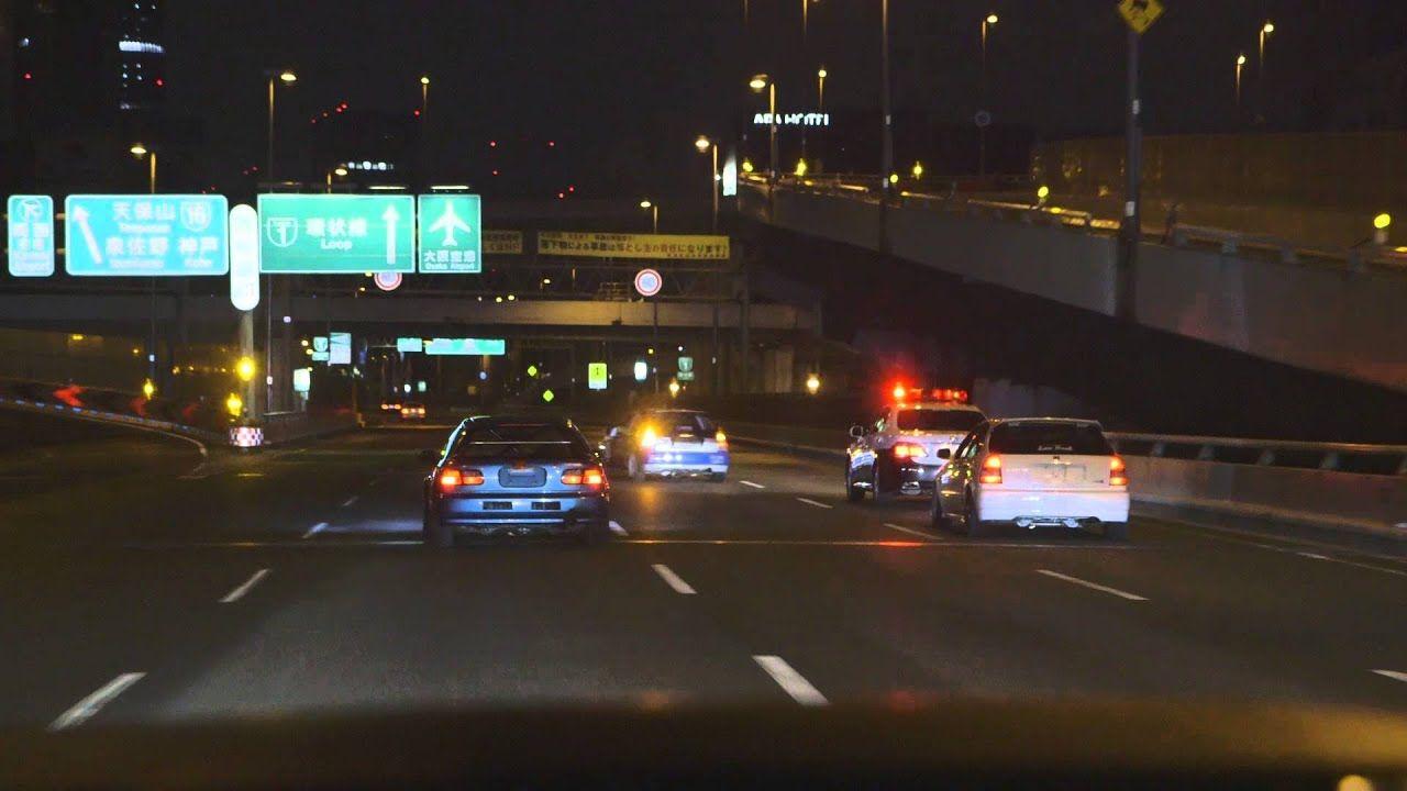 1280x720 Watch Osaka's 'Kanjozoku' Street Racers Troll The Police In Modified Honda Civics