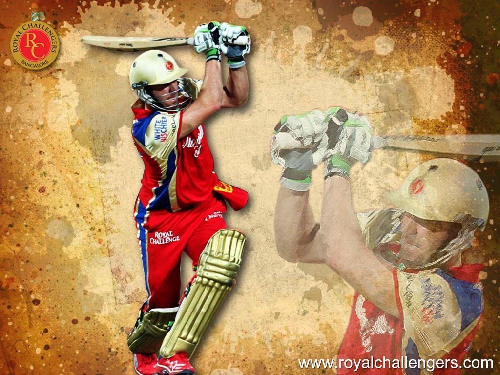 1024x768 Royal Challengers Bangalore Wallpaper