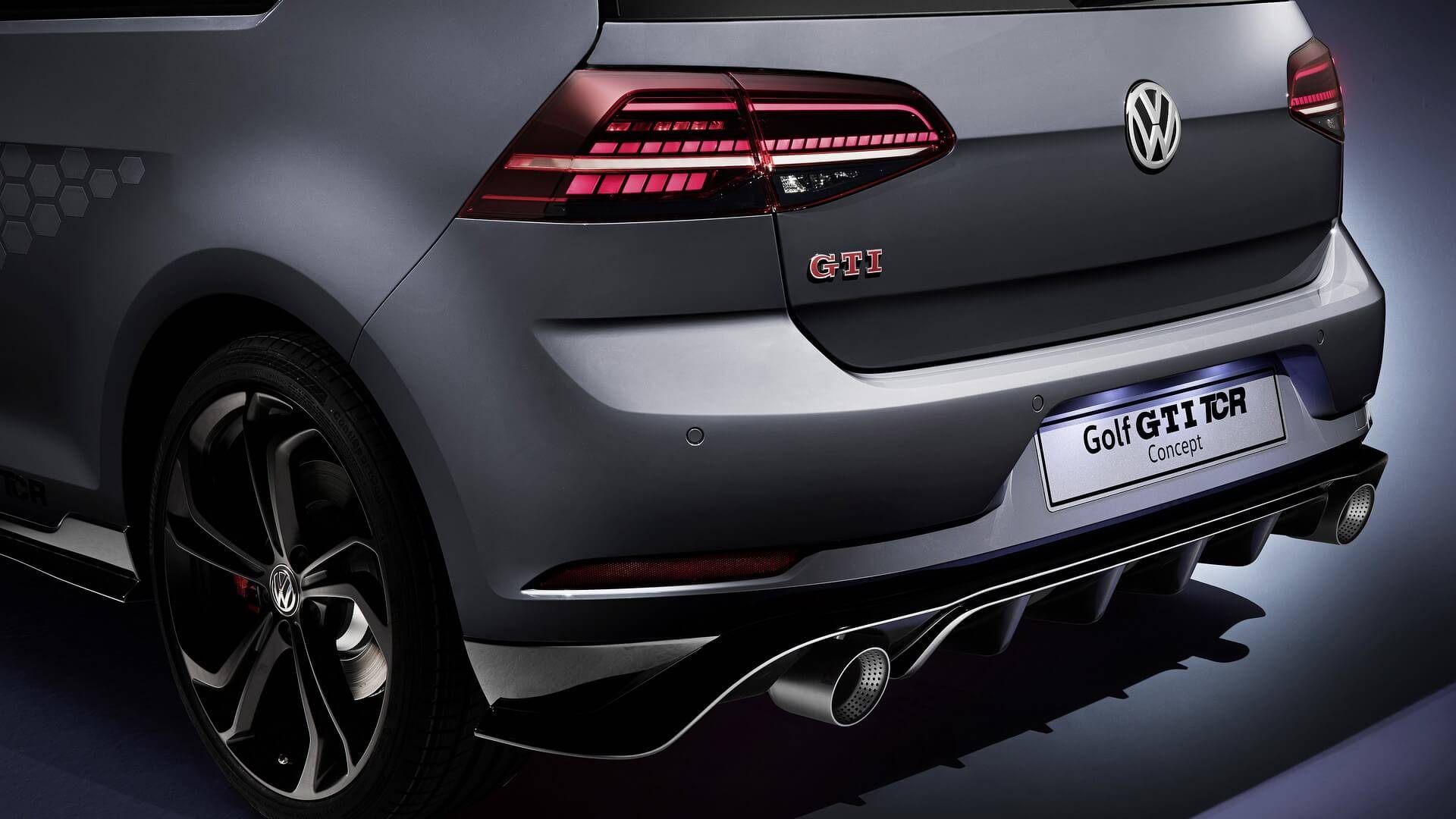1920x1080 VW Golf GTI TCR Concept Unveiled As The Fastest Golf GTI Ever