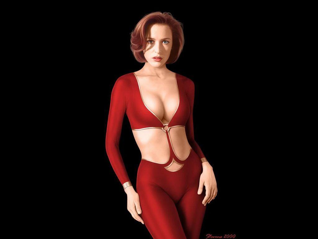 1024x768 Picture Gillian Anderson Celebrities