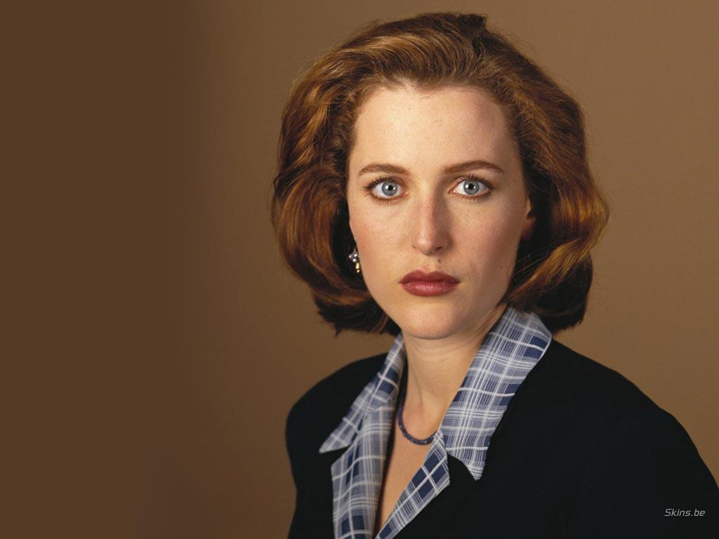 1024x768 Gillian Anderson desktop wallpaper free download in widescreen