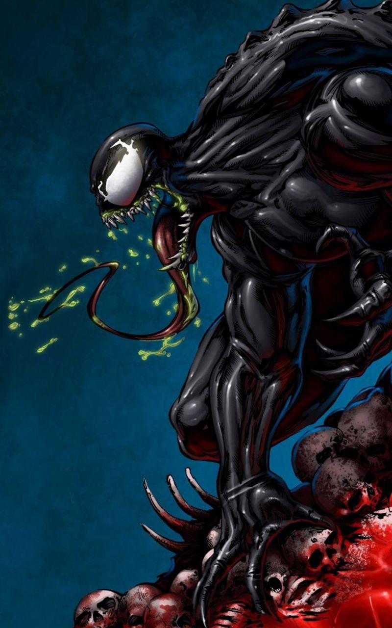 800x1280 Free download Venom Marvel Comics Artwork 4K Ultra HD Mobile