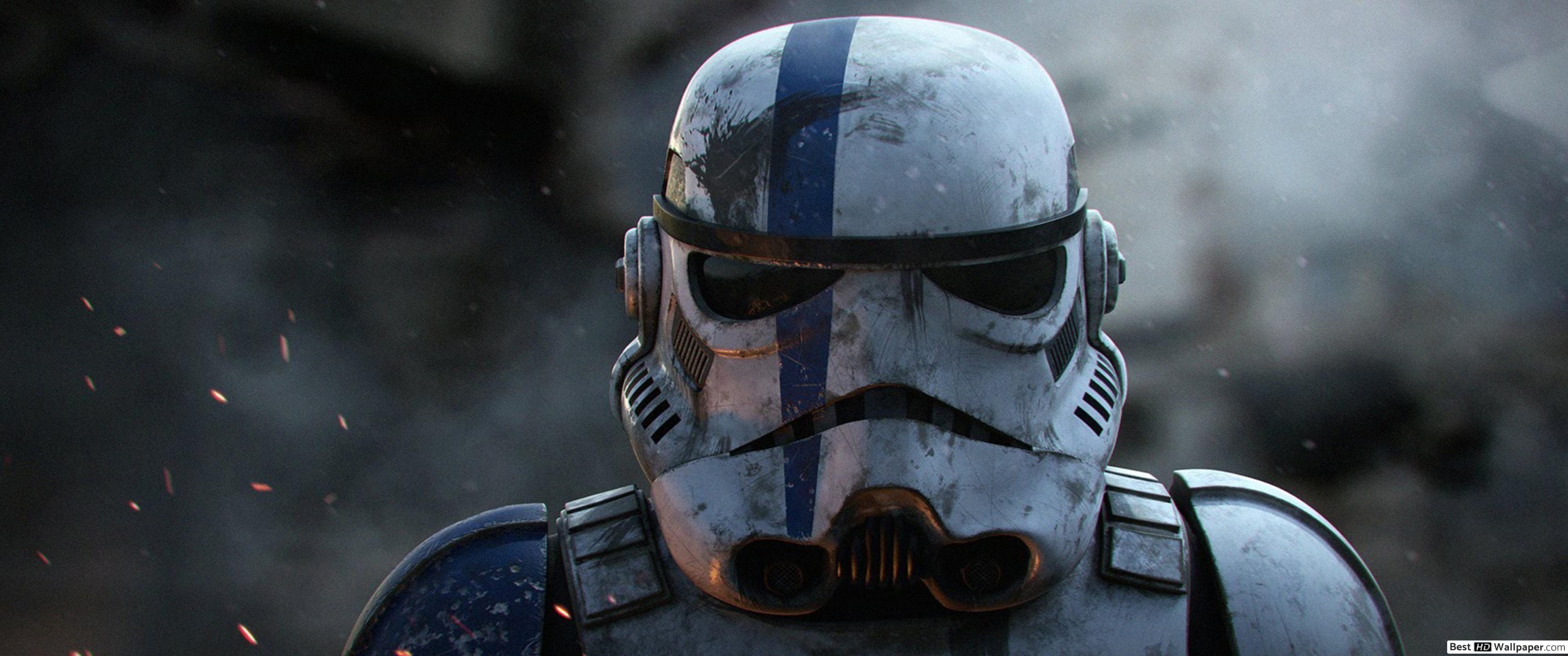 3440x1440 Star Wars movie trooper HD wallpaper download