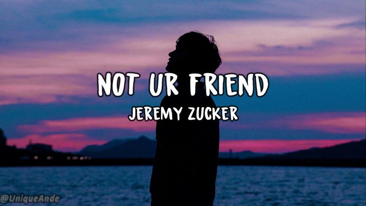 1280x720 Jeremy Zucker ur friend (Lyrics)