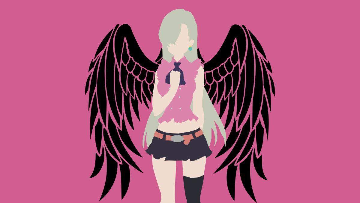 1200x675 Merlin Seven Deadly Sins Minimalist Anime Wallpaper. The Seven Deadly Sins. Minimalist, Anime
