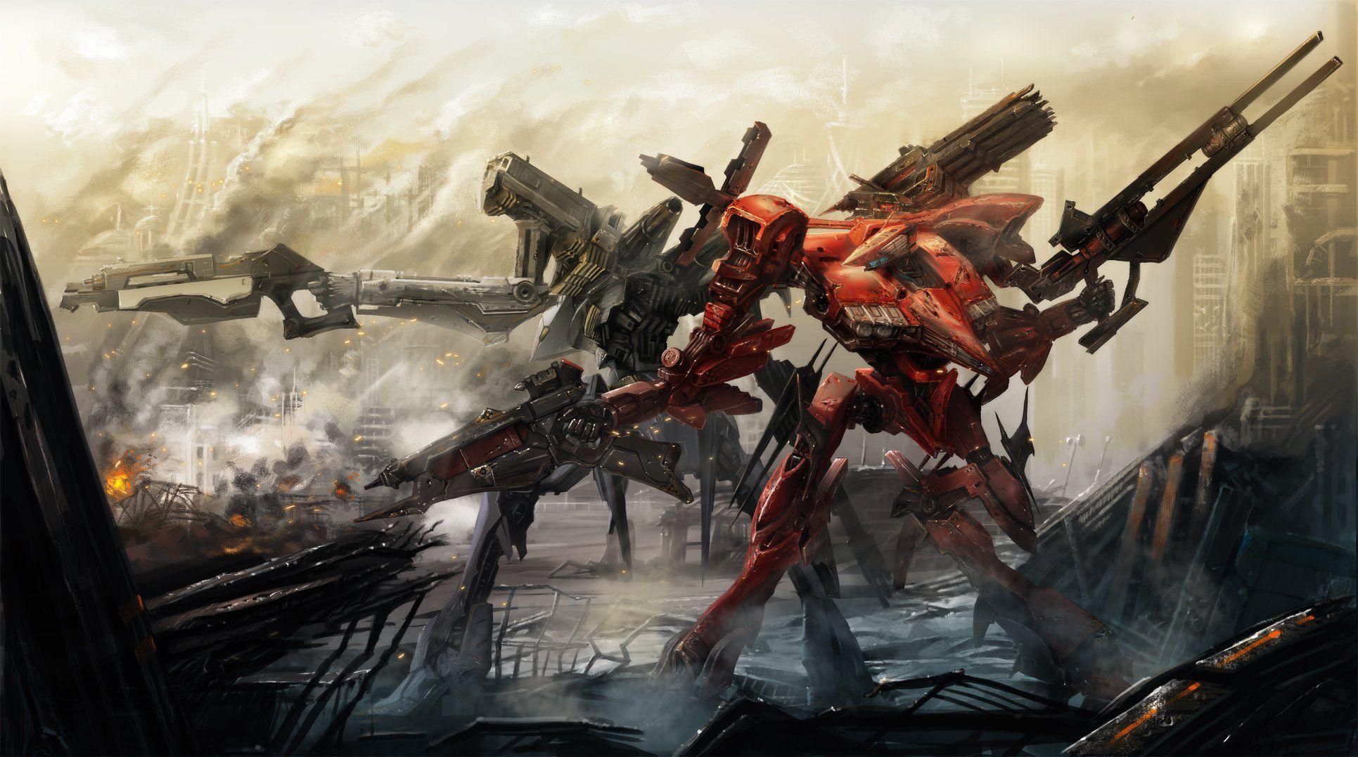 Armored Core Wallpapers Top Free Armored Core Backgrounds Wallpaperaccess