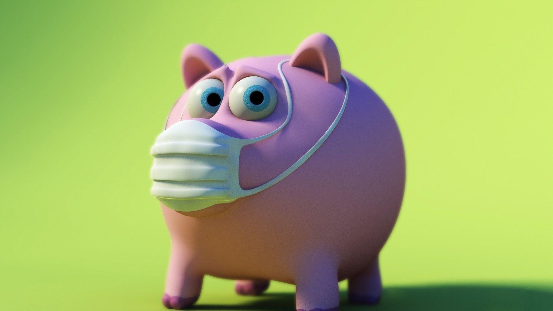 1920x1080 Piggy Background