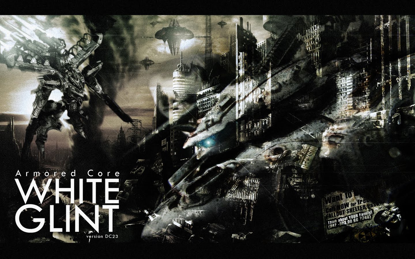 1440x900 Armored Core WHITE GLINT wallpaper