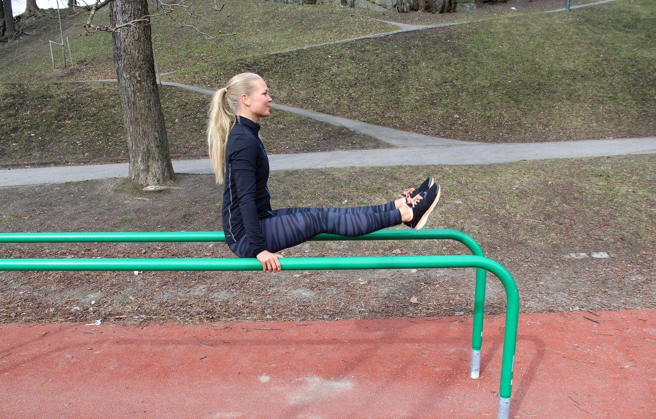1332x850 Wallpaper blonde, gymnastics, Street workout image for desktop