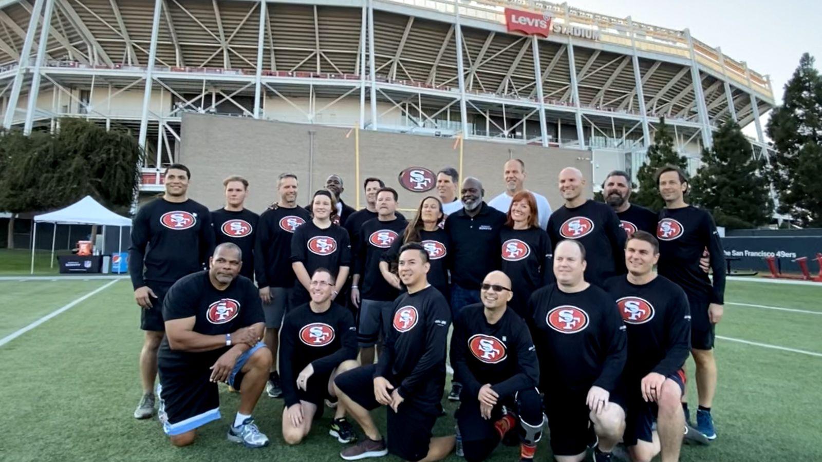 1600x900 Emmitt Smith, Marriott Bonvoy hosts NFL fan combine at San Francisco 49ers facility San Francisco