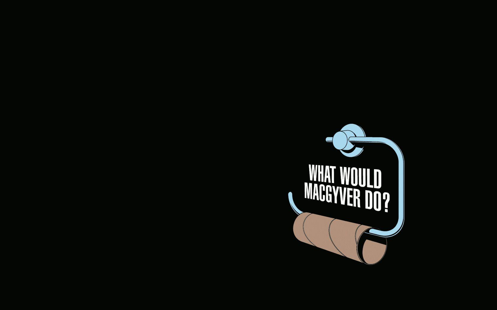 1680x1050 humor, Macgyver Wallpaper HD / Desktop and Mobile Background