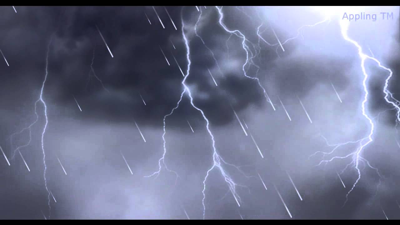 1280x720 Lightning Storm Hình nền sống HD