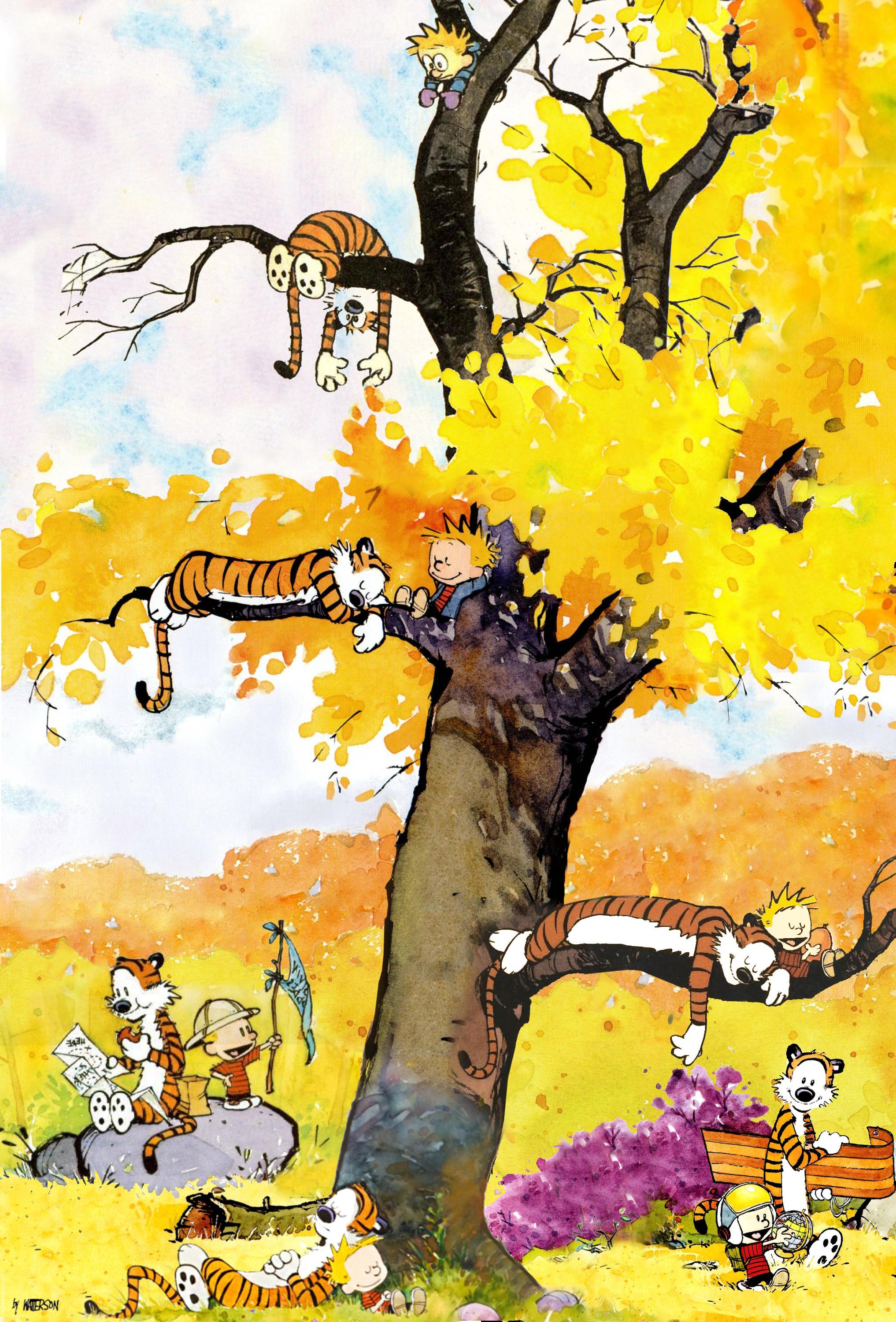 Featured image of post Realistic Calvin Hobbes Wallpaper Add interesting content and earn coins