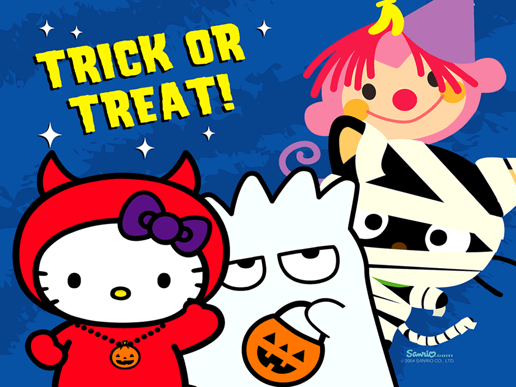 1024x768 Hello Kitty Loft: Cute Hello Kitty Freebies For Halloween