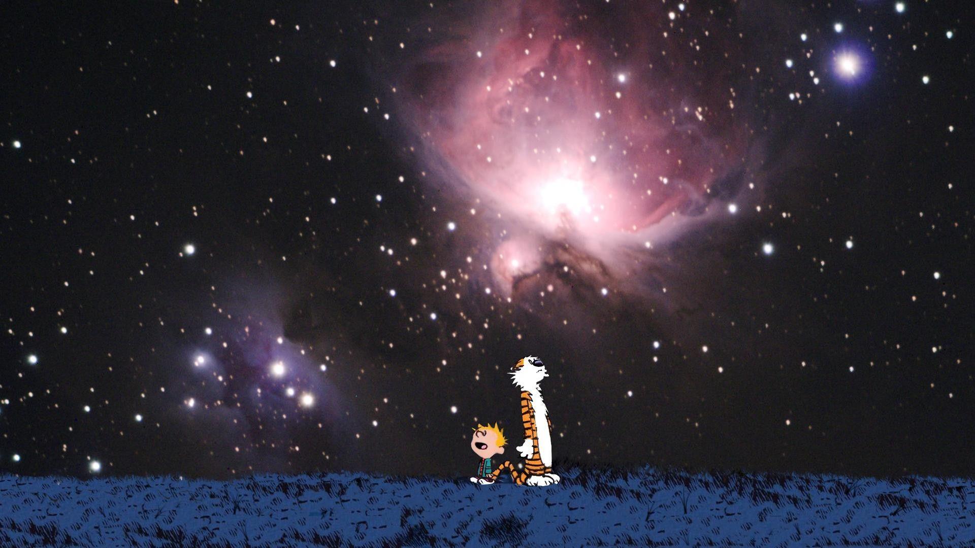 1920x1080 Calvin and Hobbes Wallpaper Space