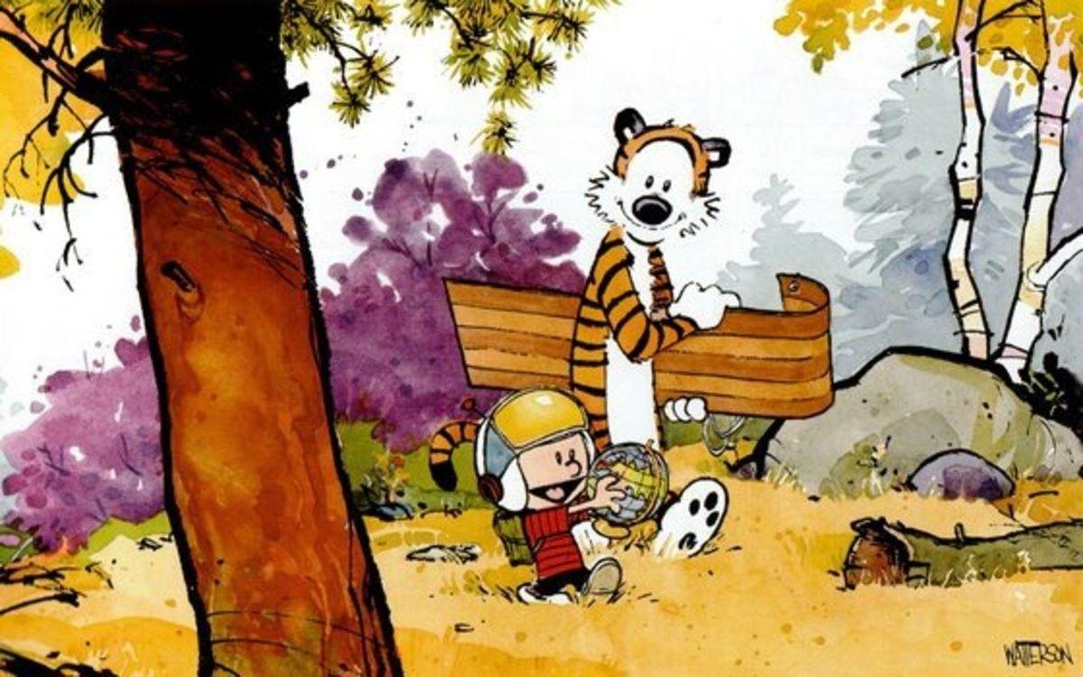 1200x750 Calvin and Hobbes wallpaper