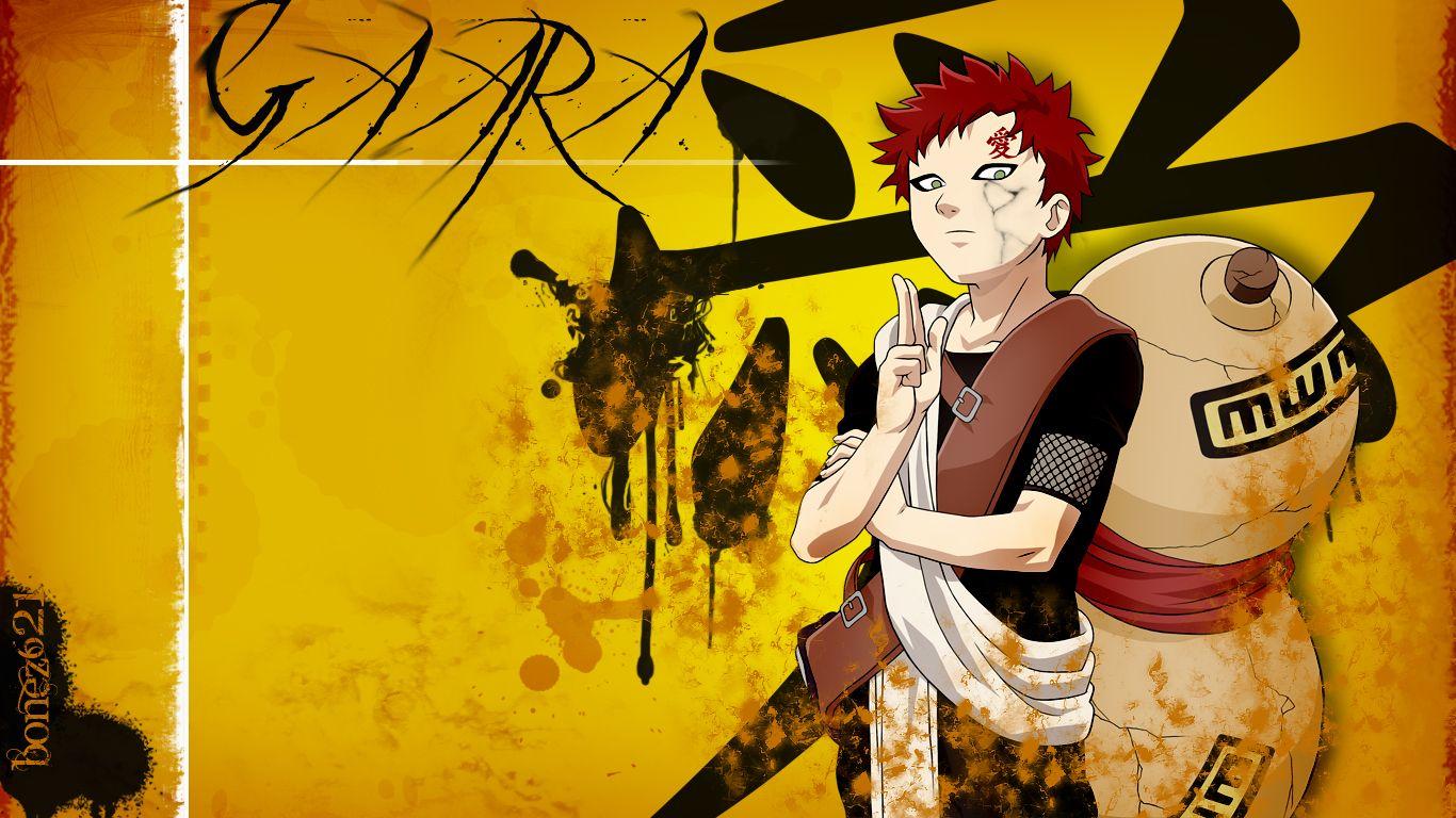 1366x768 Gaara HD Wallpaper