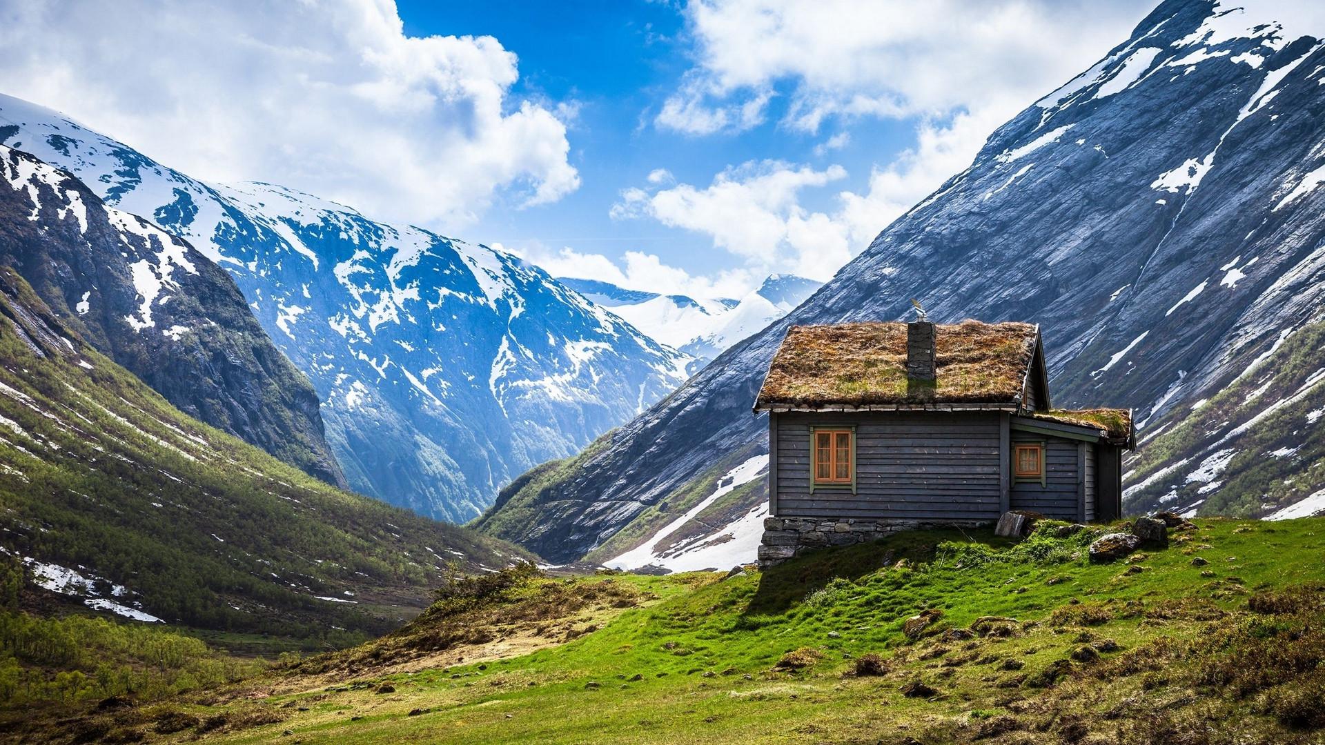 1920x1080 1080P HD Mountain Wallpaper